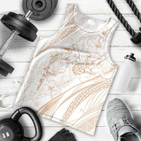 Sharks Couple Dreamy Polynesians Floral Sea Men Tank Top Hazel - Polynesian Pride