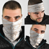 Sharks Couple Dreamy Polynesians Floral Sea Neck Gaiter Hazel - Polynesian Pride