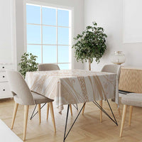 Sharks Couple Dreamy Polynesians Floral Sea Tablecloth Hazel - Polynesian Pride