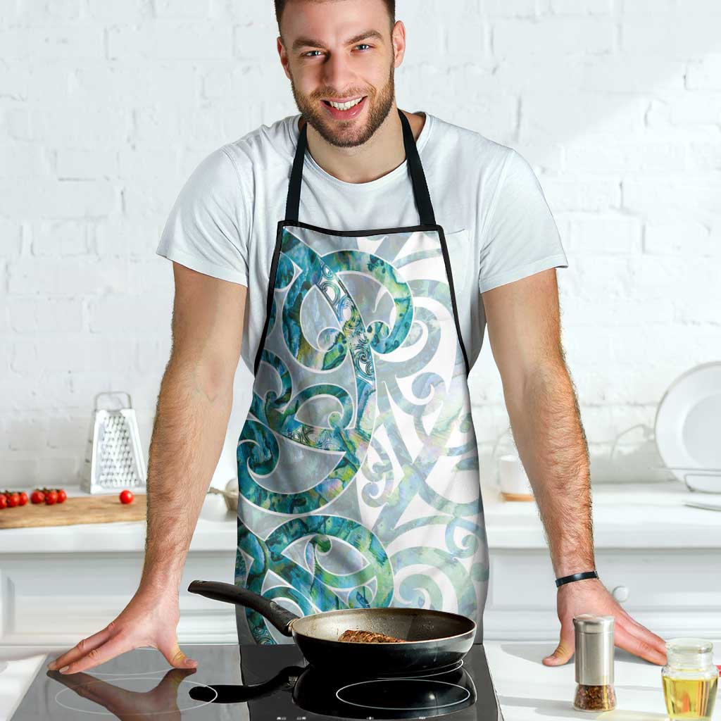 Paua Shell Maori Apron Koru Kowhaiwhai - Polynesian Pride