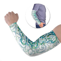 Paua Shell Maori Arm Sleeves Koru Kowhaiwhai - Polynesian Pride