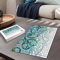 Paua Shell Maori Puzzle Koru Kowhaiwhai - Polynesian Pride