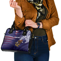 American Samoa Mix US Shoulder Handbag Flag Day Grunge Style