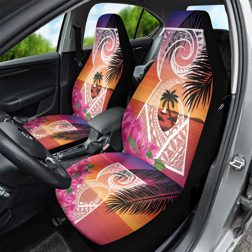 Guam Chamorro Car Seat Cover Artsy Latte Stone