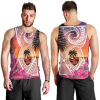 Guam Chamorro Men Tank Top Artsy Latte Stone LT7 - Polynesian Pride