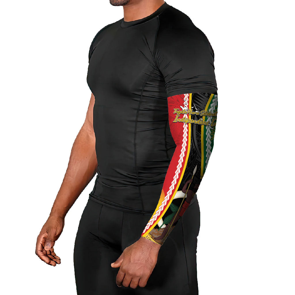 Ni-Vanuatu Indipendens Dei Celebretem Arm Sleeves Yumi Yumi Yumi LT7 - Polynesian Pride