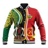 Ni-Vanuatu Indipendens Dei Celebretem Baseball Jacket Yumi Yumi Yumi LT7 Unisex Multicolor - Polynesian Pride