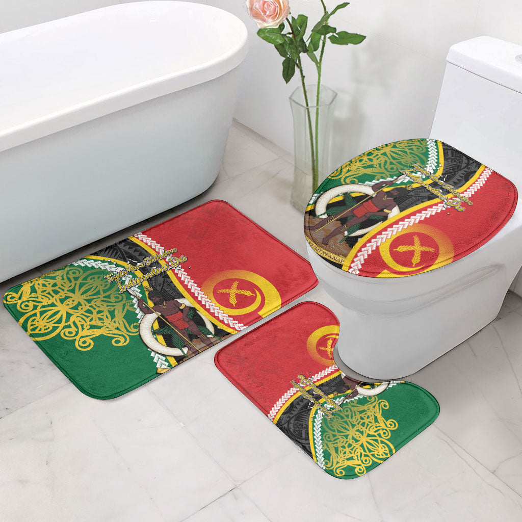 Ni-Vanuatu Indipendens Dei Celebretem Bathroom Set Yumi Yumi Yumi LT7 - Polynesian Pride