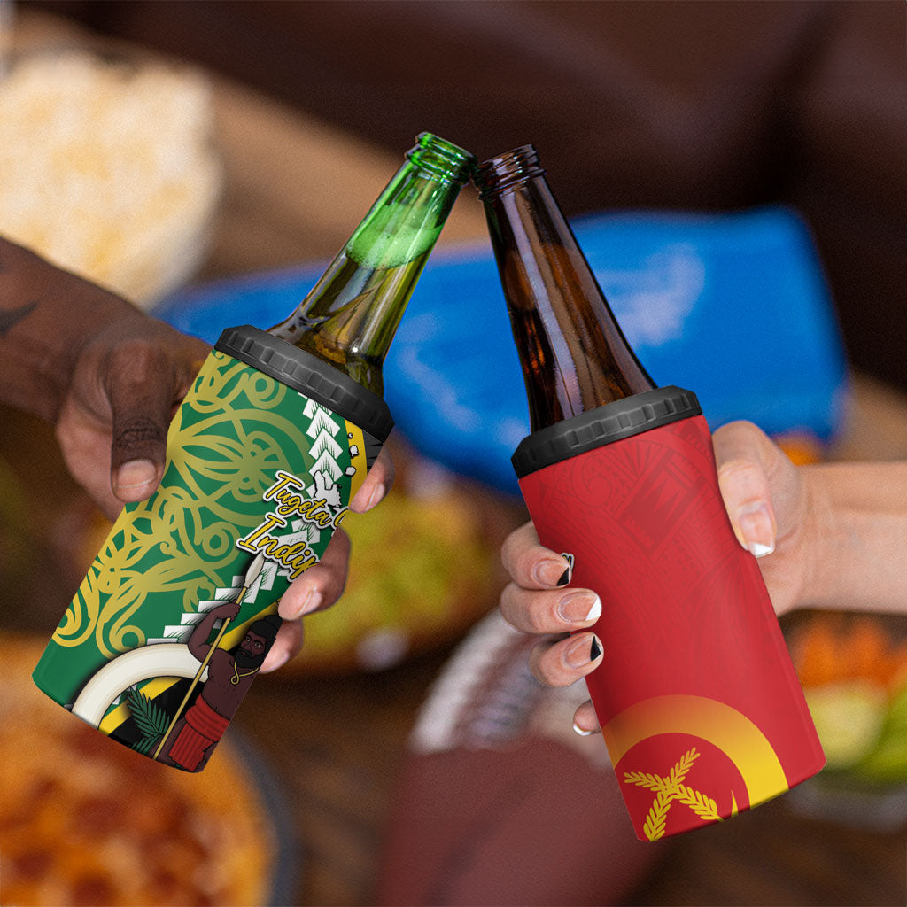 Ni-Vanuatu Indipendens Dei Celebretem 4 in 1 Can Cooler Tumbler Yumi Yumi Yumi LT7 - Polynesian Pride