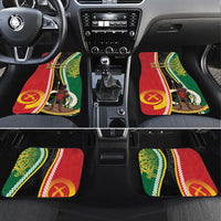 Ni-Vanuatu Indipendens Dei Celebretem Car Mats Yumi Yumi Yumi LT7 Set 4pcs Multicolor - Polynesian Pride