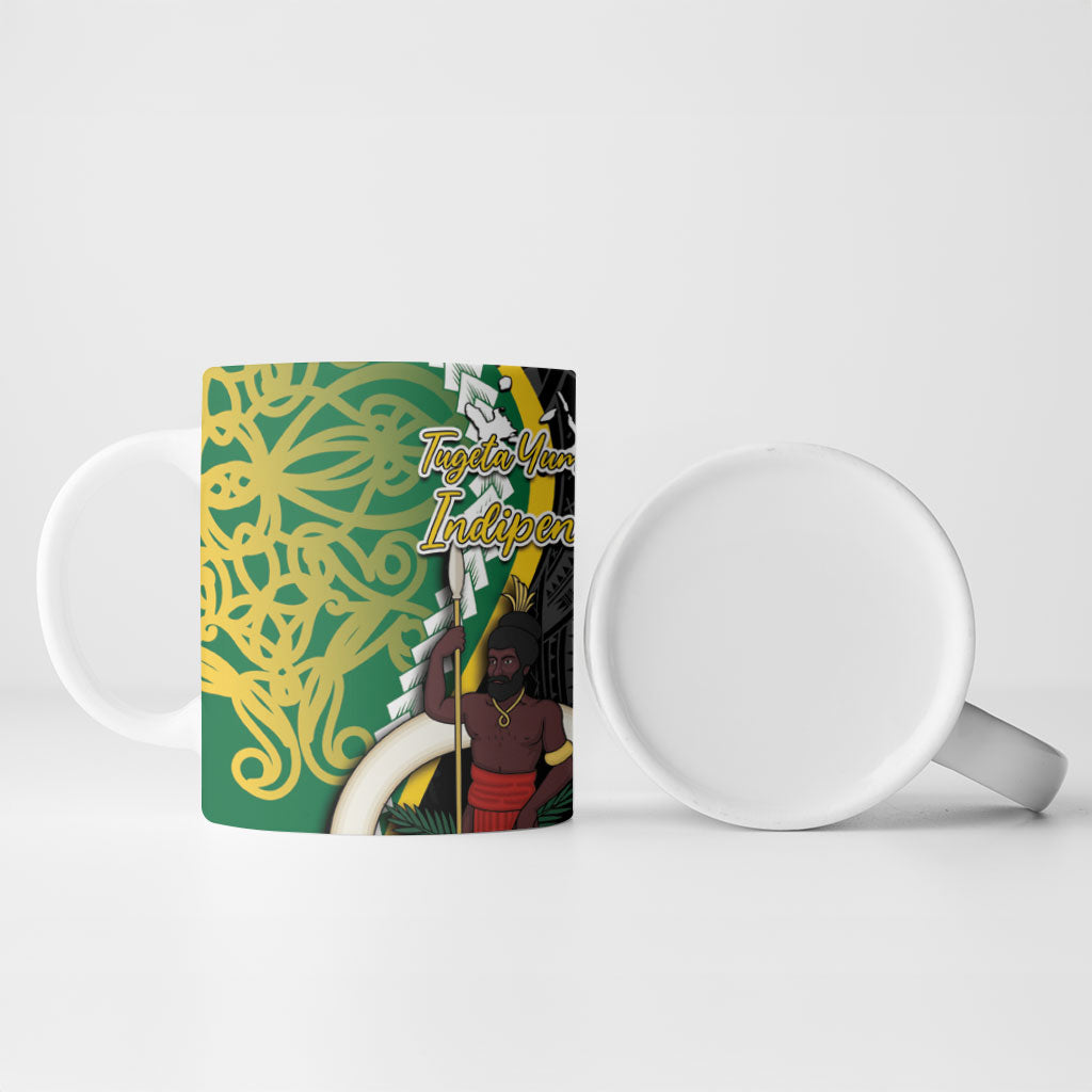 Ni-Vanuatu Indipendens Dei Celebretem Ceramic Mug Yumi Yumi Yumi LT7 - Polynesian Pride