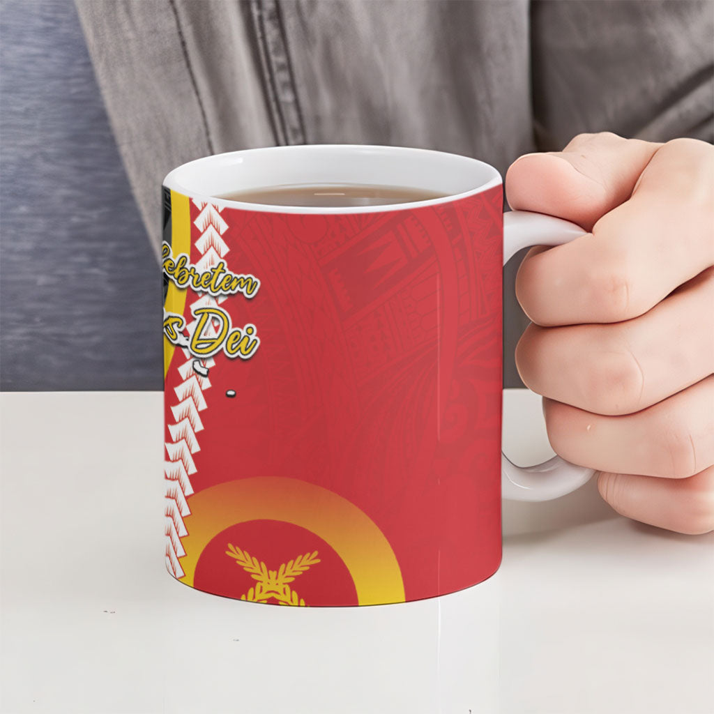 Ni-Vanuatu Indipendens Dei Celebretem Ceramic Mug Yumi Yumi Yumi LT7 - Polynesian Pride