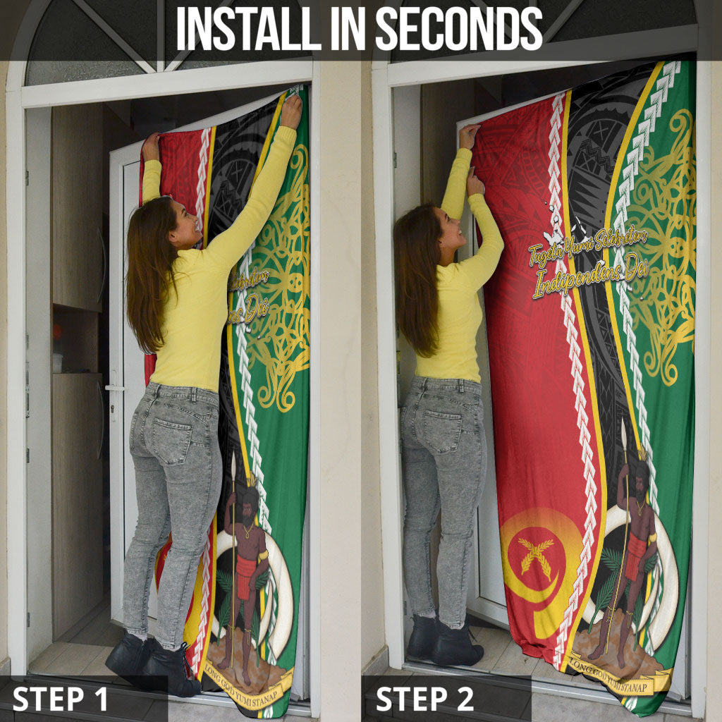 Ni-Vanuatu Indipendens Dei Celebretem Door Cover Yumi Yumi Yumi LT7 - Polynesian Pride