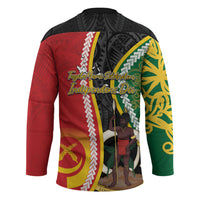 Ni-Vanuatu Indipendens Dei Celebretem Hockey Jersey Yumi Yumi Yumi LT7 - Polynesian Pride