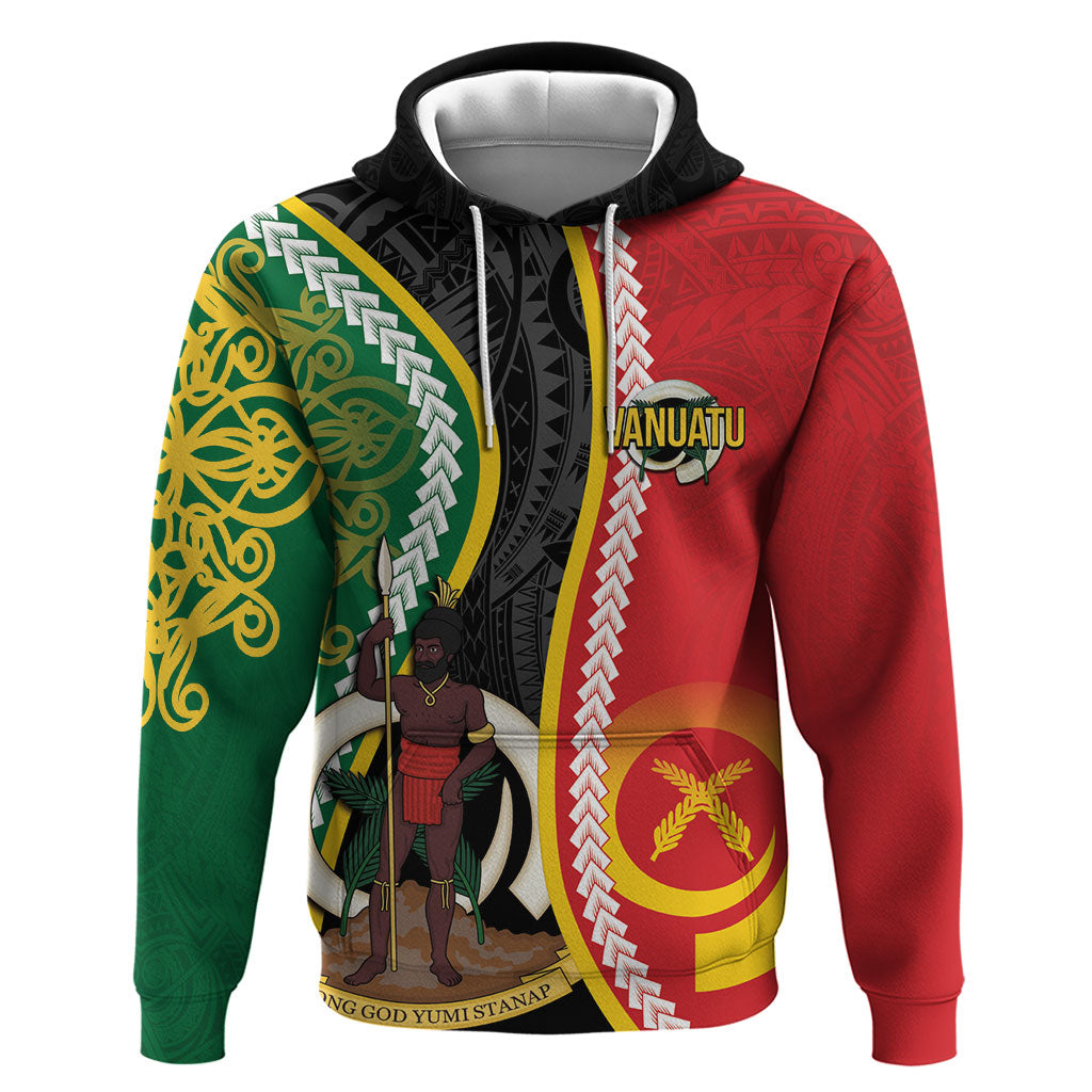 Ni-Vanuatu Indipendens Dei Celebretem Hoodie Yumi Yumi Yumi LT7 Pullover Hoodie Multicolor - Polynesian Pride