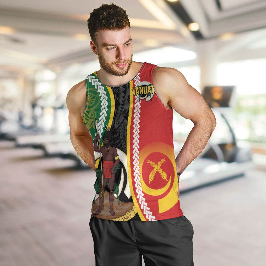 Ni-Vanuatu Indipendens Dei Celebretem Men Tank Top Yumi Yumi Yumi LT7 Multicolor - Polynesian Pride