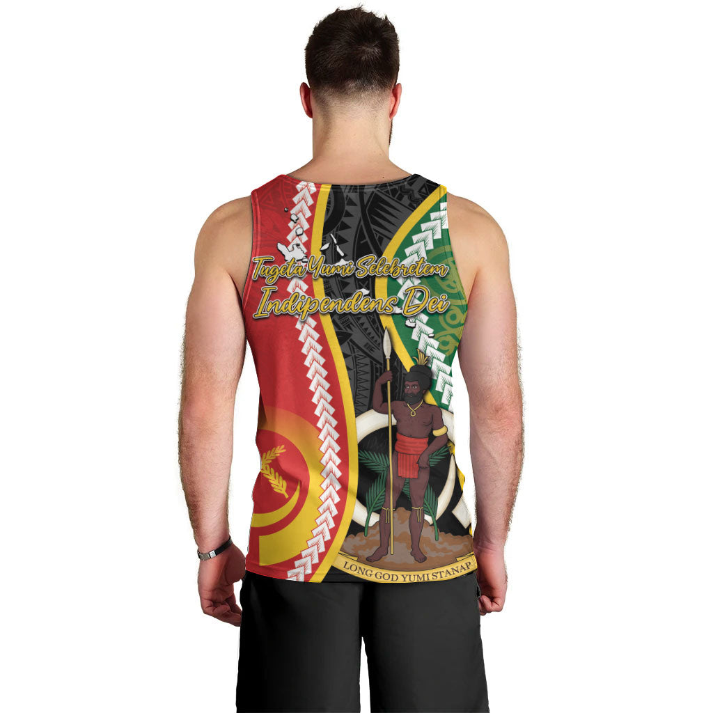 Ni-Vanuatu Indipendens Dei Celebretem Men Tank Top Yumi Yumi Yumi LT7 - Polynesian Pride