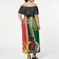 Ni-Vanuatu Indipendens Dei Celebretem Off Shoulder Maxi Dress Yumi Yumi Yumi LT7 - Polynesian Pride