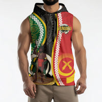 Ni-Vanuatu Indipendens Dei Celebretem Sleeveless Hoodie Yumi Yumi Yumi LT7 - Polynesian Pride