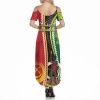 Ni-Vanuatu Indipendens Dei Celebretem Summer Maxi Dress Yumi Yumi Yumi LT7 - Polynesian Pride