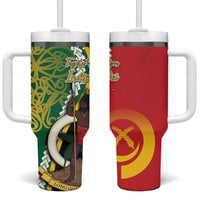 Ni-Vanuatu Indipendens Dei Celebretem Tumbler With Handle Yumi Yumi Yumi LT7 One Size: 40 oz Multicolor - Polynesian Pride
