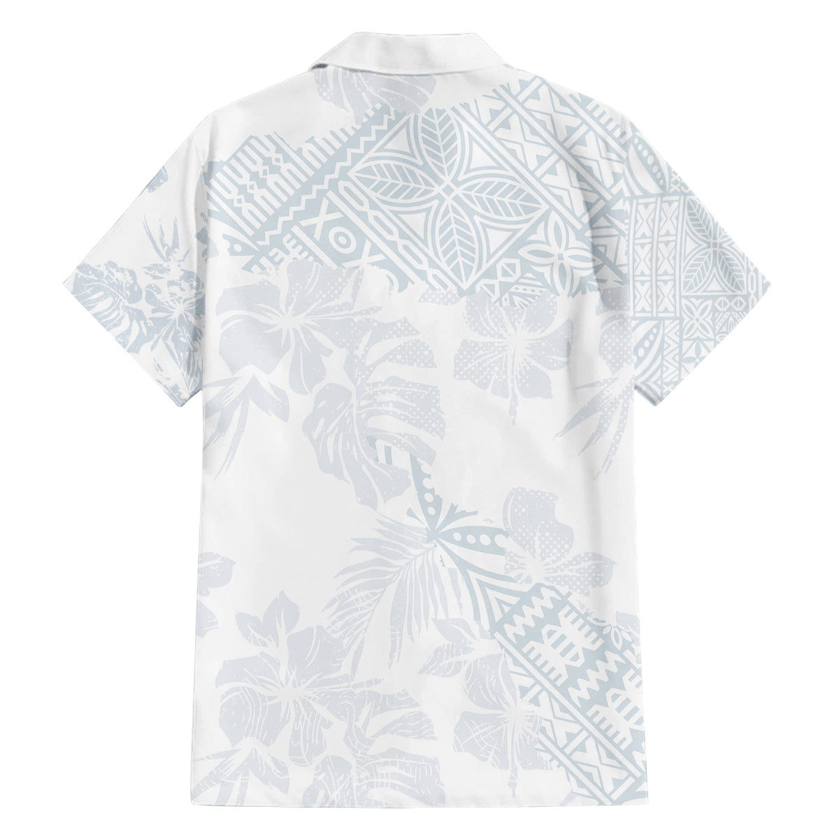 Samoa White Sunday Family Matching Off Shoulder Maxi Dress and Hawaiian Shirt Hibiscus Special LT7 - Polynesian Pride