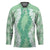 Hawaii Aloha Plumeria Lei Mint Palaka Hockey Jersey - Polynesian Pride