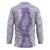 Hawaii Aloha Plumeria Lei Lavender Palaka Hockey Jersey - Polynesian Pride