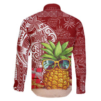 Mele Kalikimaka Hawaii Christmas Family Matching Summer Maxi Dress and Hawaiian Shirt Pineapple Party LT7 - Polynesian Pride