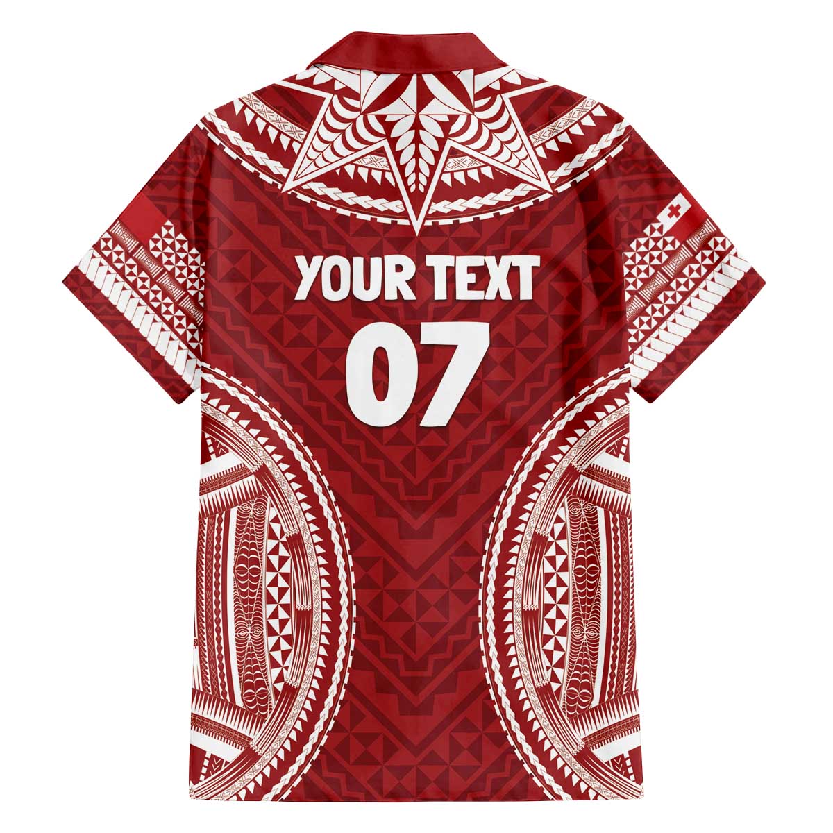 Personalized Mate Maa Tonga Rugby Family Matching Off The Shoulder Long Sleeve Dress and Hawaiian Shirt Ofa Atu Tonga LT7 - Polynesian Pride