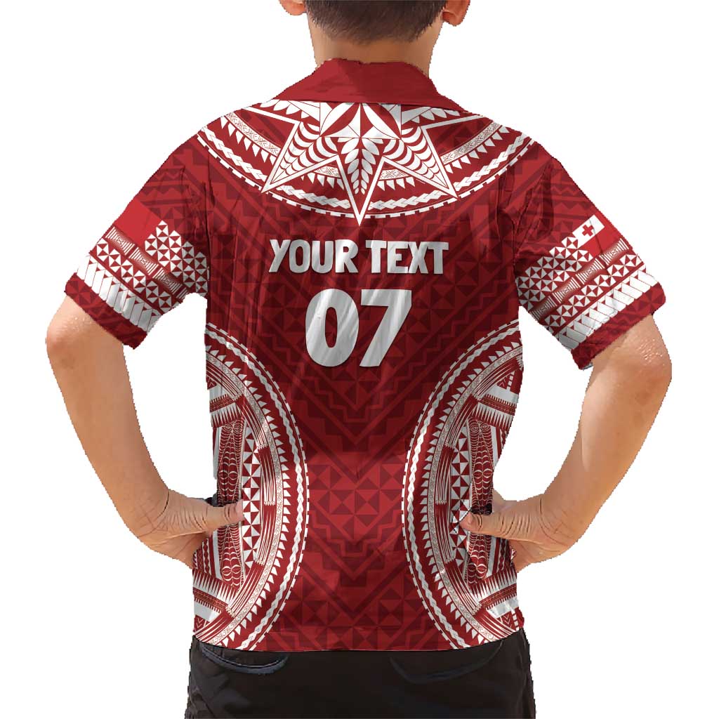 Personalized Mate Maa Tonga Rugby Family Matching Short Sleeve Bodycon Dress and Hawaiian Shirt Ofa Atu Tonga LT7 - Polynesian Pride