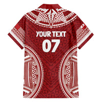 Personalized Mate Maa Tonga Rugby Family Matching Tank Maxi Dress and Hawaiian Shirt Ofa Atu Tonga LT7 - Polynesian Pride