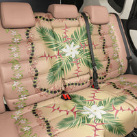 Hawaii Quilt Inspired Collection Aloha Flowers Back Car Seat Cover Maile - Kukui Nut Lei LT7 - Polynesian Pride