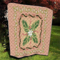 Hawaii Quilt Inspired Collection Aloha Flowers Quilt Maile - Kukui Nut Lei LT7 - Polynesian Pride