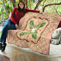 Hawaii Quilt Inspired Collection Aloha Flowers Quilt Maile - Kukui Nut Lei LT7 - Polynesian Pride