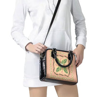 Hawaii Quilt Inspired Collection Aloha Flowers Shoulder Handbag Maile - Kukui Nut Lei LT7 - Polynesian Pride