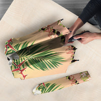 Hawaii Quilt Inspired Collection Aloha Flowers Umbrella Maile - Kukui Nut Lei LT7 - Polynesian Pride