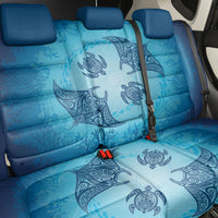 Hawaii Quilt Inspired Collection Aloha Sea Back Car Seat Cover Manta Ray and Turtles LT7 - Polynesian Pride