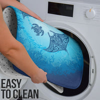 Hawaii Quilt Inspired Collection Aloha Sea Bathroom Set Manta Ray and Turtles LT7 - Polynesian Pride