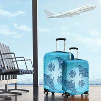 Hawaii Quilt Inspired Collection Aloha Sea Luggage Cover Manta Ray and Turtles LT7 - Polynesian Pride