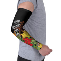 Mahalo Hawaii Ho'oponopono Pule Arm Sleeves Polynesian Pattern Cross LT7 - Polynesian Pride