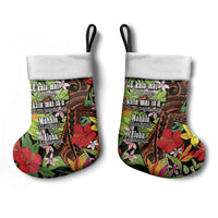 Mahalo Hawaii Ho'oponopono Pule Christmas Stocking Polynesian Pattern Cross LT7 - Polynesian Pride
