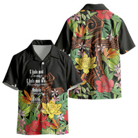 Mahalo Hawaii Ho'oponopono Pule Kid Hawaiian Shirt Polynesian Pattern Cross LT7 - Polynesian Pride