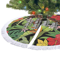 Mahalo Hawaii Ho'oponopono Pule Tree Skirt Polynesian Pattern Cross LT7 - Polynesian Pride