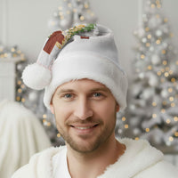 Hawaii Ka Pule a ka Haku Memorial Christmas Santa Hat Flower Lei Cross - Ivory White LT7 - Polynesian Pride