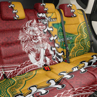 Mate Ma'a Tonga Vs Australia Rugby Personalized Back Car Seat Cover Special Mascots LT7 - Polynesian Pride
