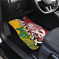 Mate Ma'a Tonga Vs Australia Rugby Personalized Car Mats Special Mascots