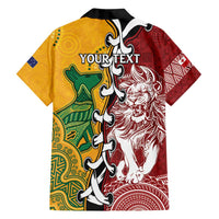 Mate Ma'a Tonga Vs Australia Rugby Personalized Family Matching Summer Maxi Dress and Hawaiian Shirt Special Mascots LT7 - Polynesian Pride