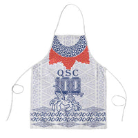Queen Salote College 100 Years Anniversary Apron Tonga QSC White LT7 White - Polynesian Pride