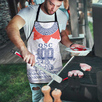 Queen Salote College 100 Years Anniversary Apron Tonga QSC White LT7 - Polynesian Pride